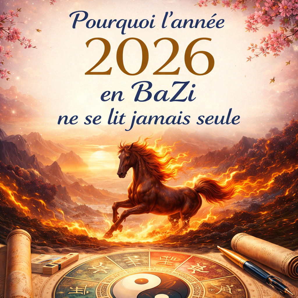 Pourquoi l’année 2026 en BaZi ne se lit jamais seule