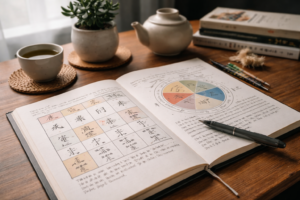 Apprendre astrologie BaZi : étude des Quatre Piliers et des cinq éléments lors d’une formation structurée