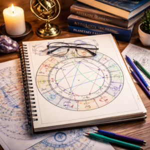 formation astrologie occidentale - étude de la carte du ciel